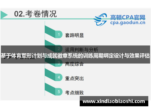 基于体育塑形计划与成就徽章系统的训练周期绑定设计与效果评估